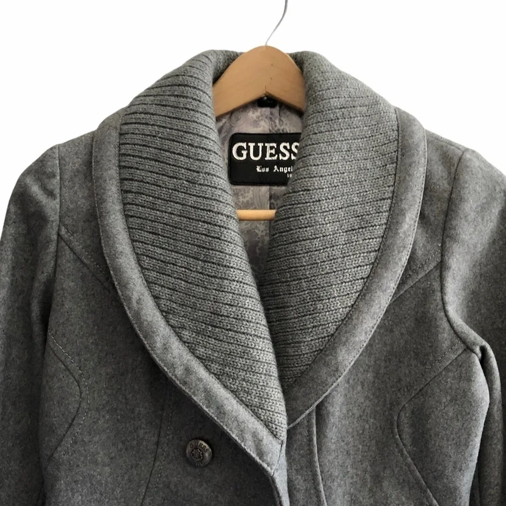Guess Los Angles 1981 wool blend coat